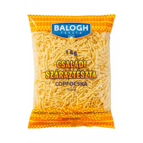 balogh tészta 1 kg olasz csavart