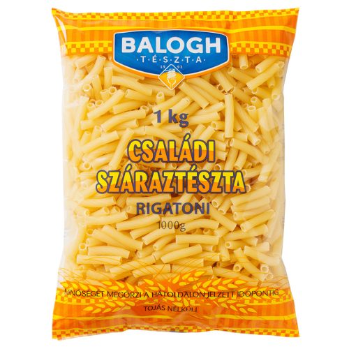 balogh tészta 1 kg rigatoni