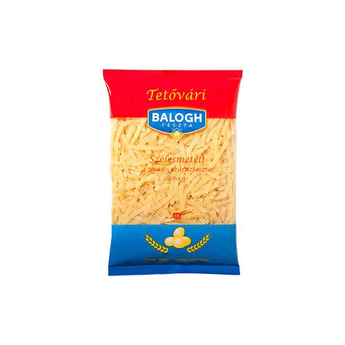 Balogh tészta 500 g 4 tojásos széles