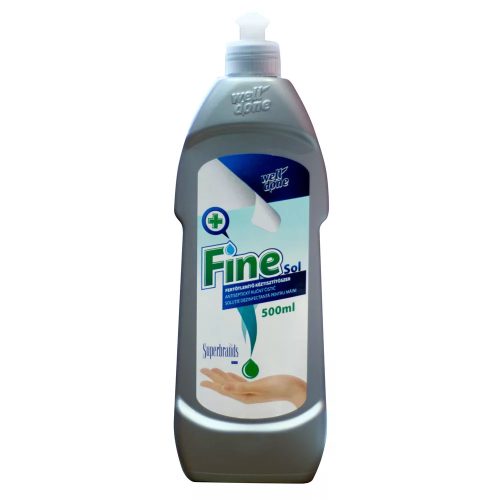 fine sol kéztisztító 500 ml fertőtlenítő