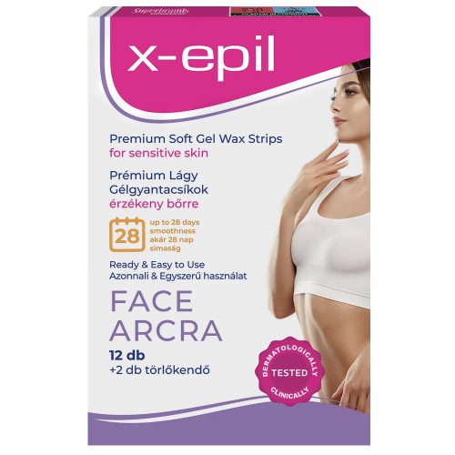 x-epil-9245 gyantacsík arcra 12db haszná