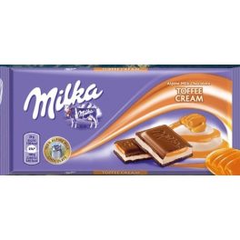 Milka 100gr toffie krémes