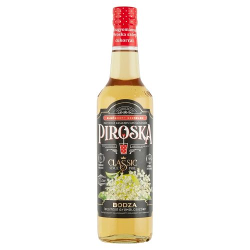 Piroska  bodza ízű gyüm.szörp 0,7l ü.