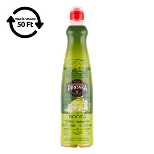 Piroska fitt szörp bodza 700ml +drs