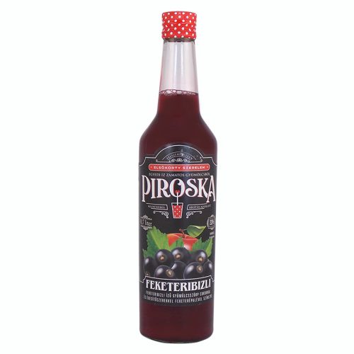 Piroska szörp feketeribizli mézzel +drs