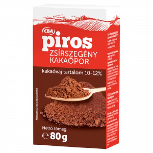 CBA P.kakaópor zsírszegény 80g