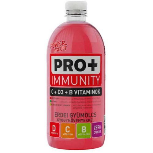 Power Fruit Gyümölcsital Pro+Immunity D,