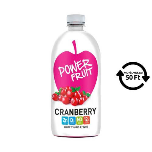 Power fruit vörösáfonya 750ml drs
