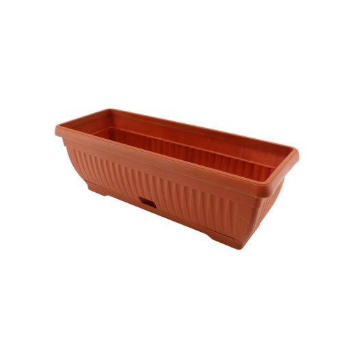 Virágláda+Alátét Mediterrán 50cm Terra