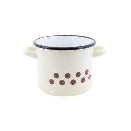 Zománcozott Fazék Krém 17cm 3.25 Literes