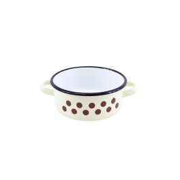Zománcozott Lábas Krém 17cm 1.6 Literes