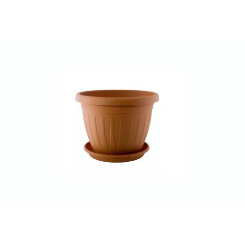 Virágcserép+Alátét Venecia 12cm Terra