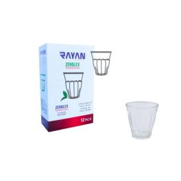 Pohár Üveg Kávés 75ml Zorelex 12db