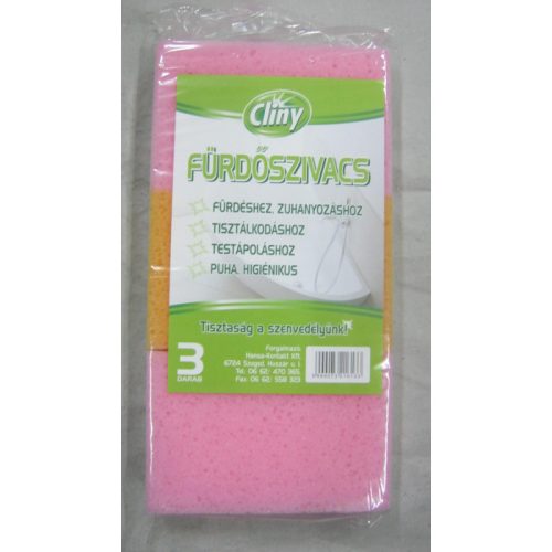 Cliny fürdőszivacs