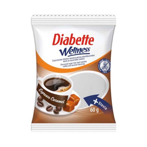 K.dibette cukormentes kávés karamell 60g