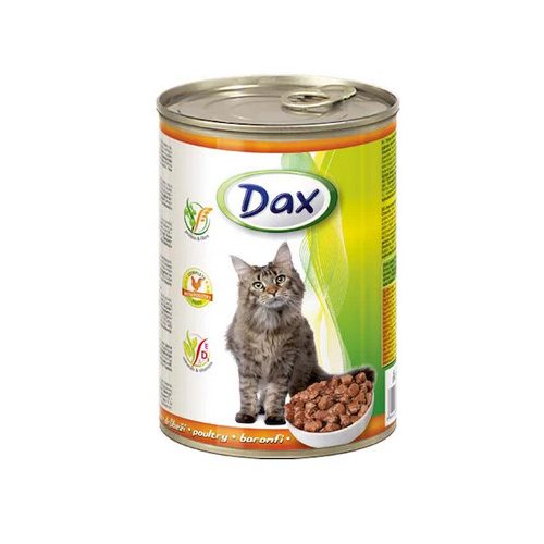 Dax macska eledel szárnyas 415g