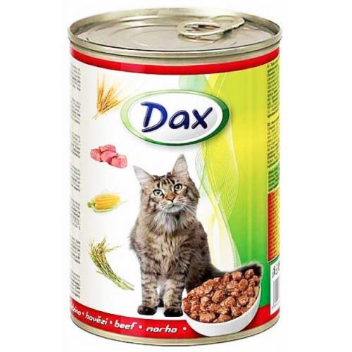 Dax macskaeledel marhával 415g