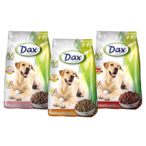 Dax kutya száraztáp sonka 3kg