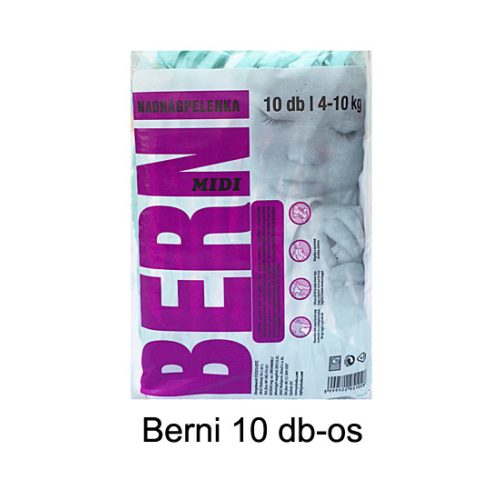 Berni Nadrágpelenka Midi 4-10kg 10db