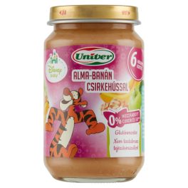 Univer bébi 6h.almasz banán csirke 163g