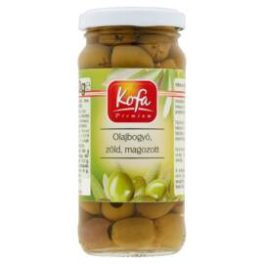 Kofa  olivabogyó 230/105 ml zöld