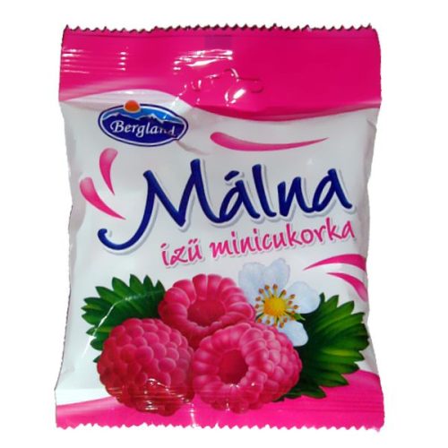 Bergland málna minicukor 70g