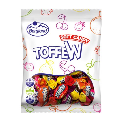 Bergland 80g toffew karamell