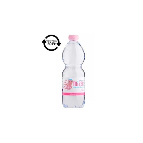 Mizse ásványvíz 0,5l mentes DRS