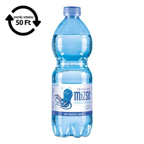 Mizse ásványvíz 0,5l dús DRS