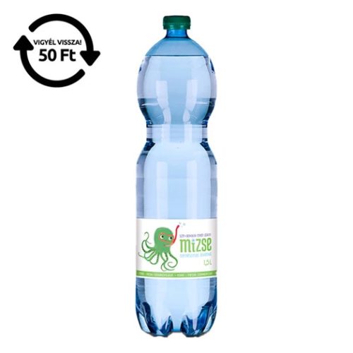 Mizse enyhe 1,5l ásványvíz DRS