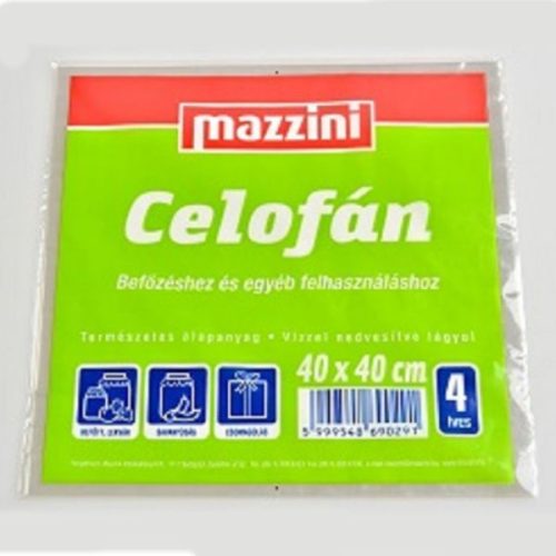 Mazzini Celofán 40x40cm 4ív