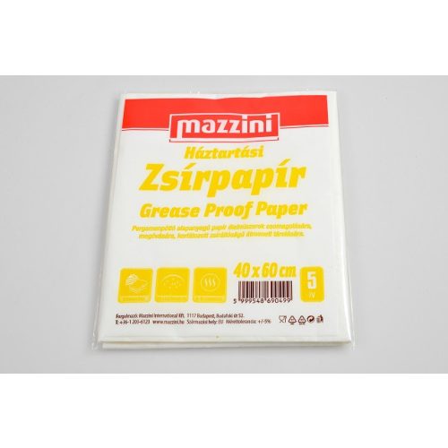 mazzini zsírpapír 5 ív 40x60 cm