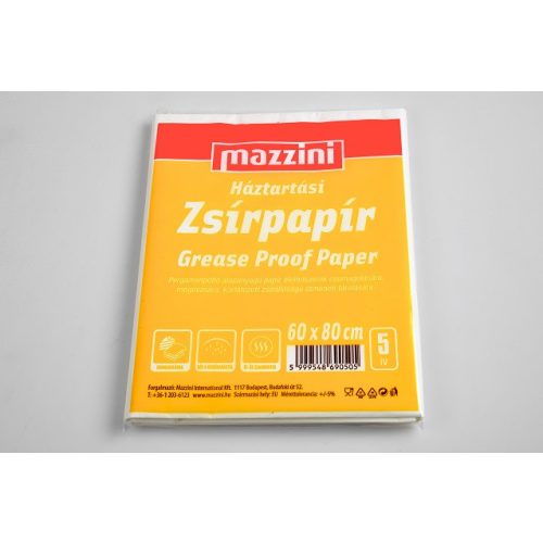 mazzini zsírpapír 5 ív 60x80 cm