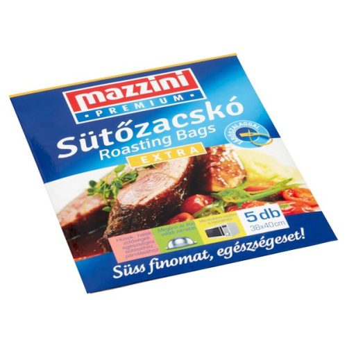 Mazzini Prémium Sütőzacskó Extra 5db 38x