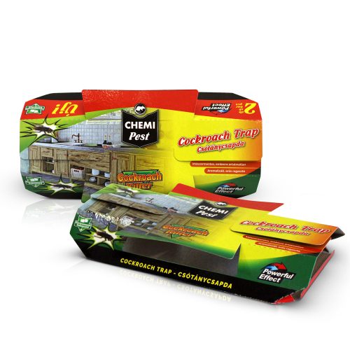 Chemi pest csótánycsapda 2 db ragacsos