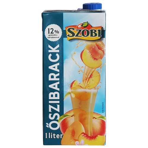 Szobi 12% őszibara.gyümölcsital tetra 1l