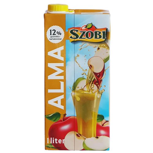 Szobi 12% alma gyümölcsital tetra 1l