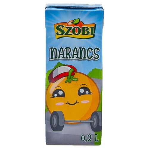 Szobi 12% narancs gyümölcsital tet.0,2l