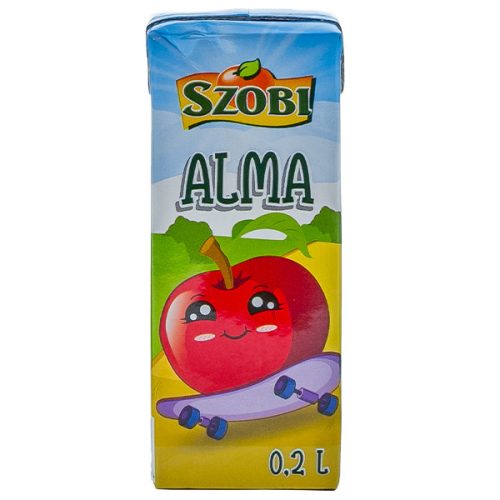 Szobi 12% alma gyümölcsital tetra 0,2l