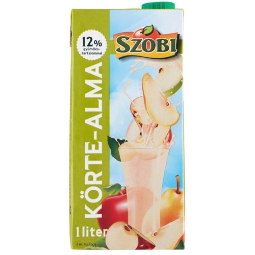 Szobi 12% körte-alma gyümöcslé tetra 1l