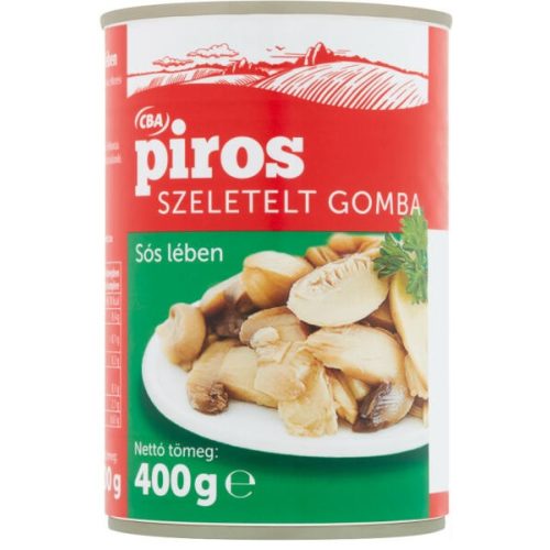 CBA P.szeletelt gombakonzerv 400/200g NL