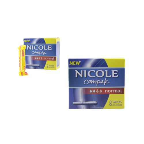 Applikátoros Tampon Nicole Compak 8 Dara