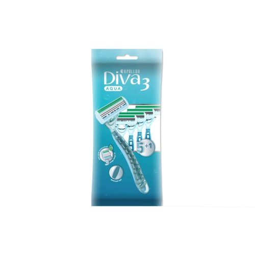 Apollon Diva3 Aqua 5+1s női borotva