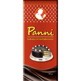 PANNI kakaós ét tortabevonó 90g