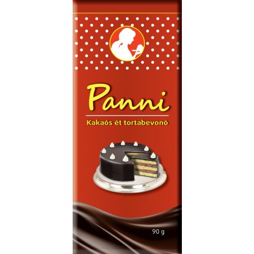 PANNI kakaós ét tortabevonó 90g