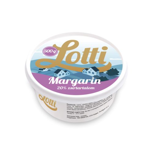 Lotti csészés margarin 500g/Foltin Globe