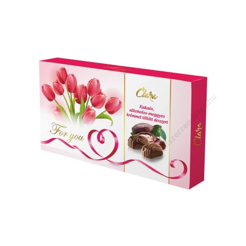 Clara meggy ízű desszert tejbev. 125g