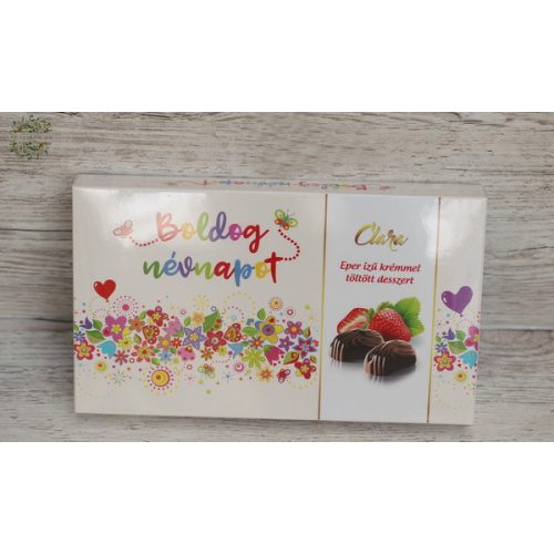 Clara eper desszert névnapos 125g