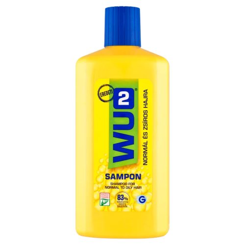 Wu2 Sampon Normál és Zsíros Hajra 1L II.
