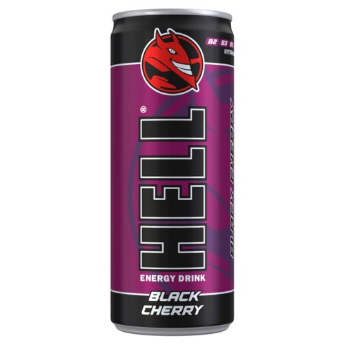 Hell energiaital black cherry 250ml+drs